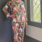 Women's Block Print Pajama Set | Asian Pink