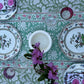 Green Table Runner, Table Mats, Wedding Table Runner, Table Cloth - DharBazaar