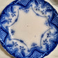Stunning antique blue dinner plates by Ford and Sons - DharBazaar